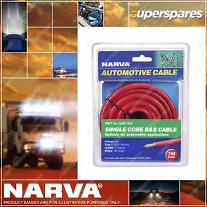 Narva 140 Amps Red Colour 6 Battery & Starter Cable Length 7 Meters - Picture 1 of 2