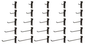 SSWBasics Set di accessori Gridwall - 25 ganci assortiti per griglia 5 ciascuno da 2" - Foto 1 di 2
