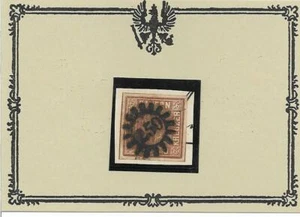 Bavaria/250 gMR Crystal Clear on Luxury Letter Piece with Full Rim 4II - Picture 1 of 1