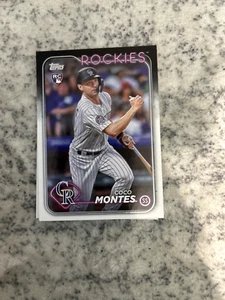 Topps Baseball 2024 Coco Montes Colorado Rockies Shortstop - 1 Card - Picture 1 of 1