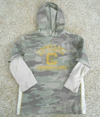 Camisa con Capucha Cherokee Moose Lake Camuflaje Camuflaje Niños 4/5 XS Wiseman, Alaska Foto 1 de 4