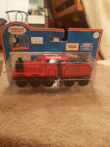 2006 NIB Thomas & Friends James and Tender Hit New In Box Wooden
