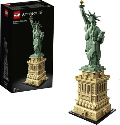 LEGO 21042 ARCHITECTURE: Statue of Liberty 16+ Block toy New - Image 1 of 4