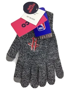 Houston Rockets Texting Gloves One Size Fits Most NWT FOCO - Picture 1 of 3