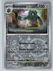 Pokemon Surging Sparks #127/191 Bronzong Reverse Holo - Picture 1 of 2