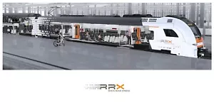 AK POSTKARTE RRX RHEIN RUHR EXPRESS ZUG SIEMENS DESIRO HC ANSICHTSKARE NEU UNC. - Bild 1 von 2