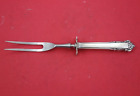English Shell By Lunt Sterling Silver Steak Carving Fork 9