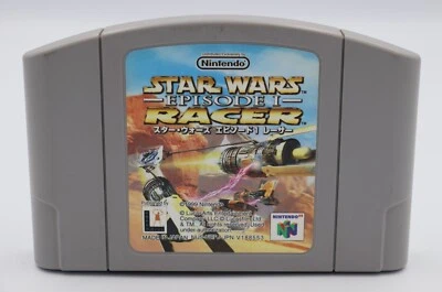 Star Wars Episode I: Racer Nintendo 64 N64 Japanese Game REGION LOCK Cart Only - Image 1 of 2