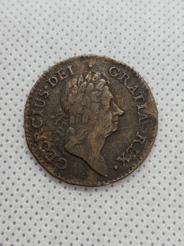 1722 COLONIAL HALFPENNY - WOOD'S HIBERNIA - FIRST TYPE Cover