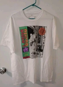 Junji Ito Tomie White Manga Panel Shirt T-shirt Size XL New - Picture 1 of 4