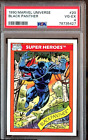1990 Marvel Universe #20 Panthère Noire PSA 4 VG-EX et cartes bonus ajoutées