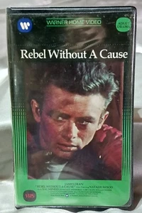 REBEL WITHOUT A CAUSE- Pre-Owned VHS Tape Former Rental- James Dean 1983 - Picture 1 of 5