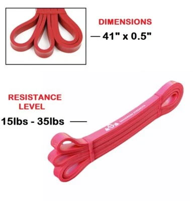 Conjunto de bandas de resistencia de alta resistencia bucle para gimnasio ejercicio pull up fitness entrenamiento EE. UU. Foto 1 de 4