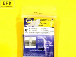 50 Pieces Pack Re-Usable BLUE Cable Tie Wraps 6" Nylon NAPA 770-9326 - Picture 1 of 5