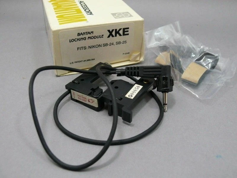 Quantum Bantam Locking Module XKE cord  for Nikon SB-24, 25 - Image 1 of 1