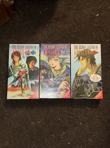 Anime The Heroic Legend of Arislan 1 To 4 English Language Dialogue VHS - Picture 1 of 6