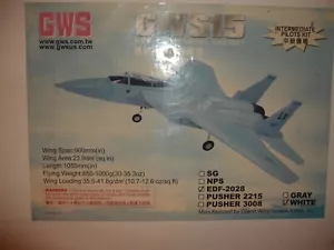 GWS F15 with twin 64mm EDFs Included - Picture 1 of 5