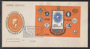 México Scott C345 FDC - EFIMEX '68 - Imagen 1 de 1