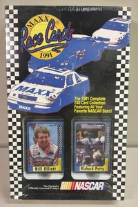 ¡Juego completo de 240 tarjetas de carreras NASCAR 1991! ¡CAJA SELLADA DE FÁBRICA HOBBY! - Imagen 1 de 4