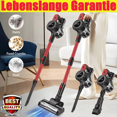 7500W Staubsauger Akku Handstaubsauger kabellos beutellos 6-in-1 Wandladestation - Bild 1 von 4