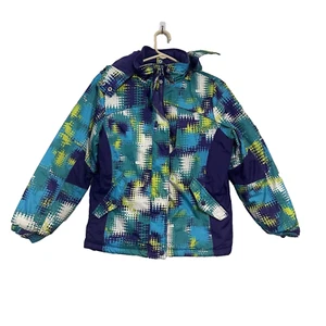 Girls Big Chill Freestyle Zip Up Size 10-12 Long Sleeve All Weather Jacket - Picture 1 of 7