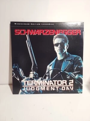 Terminator 2 Judgement Day LaserDisc 1991 Carolco Widescreen Extended Play Vg Qq - Image 1 of 3
