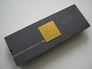 N8X300I A SIGNETICS Gold Integrated Circuit MICROPROCESSOR 50 Pins - Picture 1 of 2