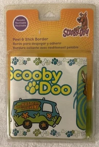 SCOOBY-DOO Kid Cartoon Peel-Stick WALL BORDER ScoobyDoo NEW - Picture 1 of 2