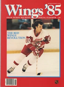 1985 Detroit Red Wings Official Yearbook NEAR MINT Condition - Picture 1 of 1