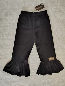 Matilda Jane 6 Mädchen Hose schwarz große Rüschen NEU - Bild 1 von 2