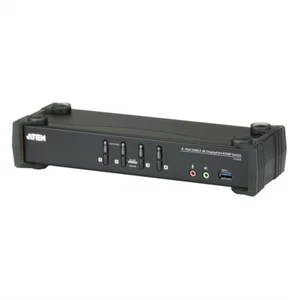 ATEN CS1924 4-Port USB 3.0 4K DisplayPort KVM Switch - Afbeelding 1 van 2
