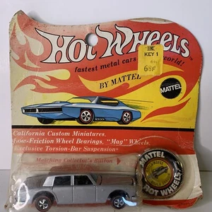 Mattel Hot Wheels Redline Rolls Royce Silver Shadow 1969 MIB diecast SEALED CARD - Picture 1 of 8
