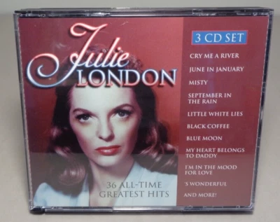 JULIE LONDON 36 ALL-TIME GREATEST HITS New CD 3 Disc Set Foto 1 de 4