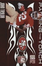 2010 Donruss Elite Passing the Torch Red Card #9 John Taylor/Michael Crabtree