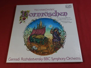 Tchaikovsky  DORNRÖSCHEN  Rozhdestvensky - Eurodisc Germany 3 LP-Box sehr gut - Picture 1 of 3