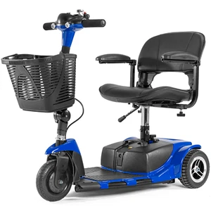 3 Wheels Mobility Scooter Electric Powered Mobile Folding Wheelchairs Device New - Picture 1 of 8