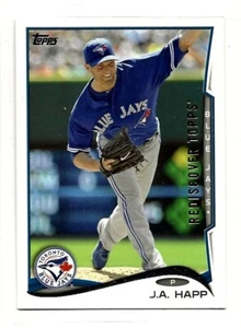 2017 Topps Rediscover Topps Buyback 2014 J.A. Happ Gold Foil #462 - Picture 1 of 2