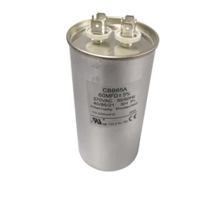 CBB65A 60MFD 60uF 370VAC 60 MFD uF per tappo condizionatore camper 1499-5761 1499-576 - Foto 1 di 3