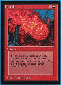 Fireball Beta NM Red Common MAGIC THE GATHERING MTG CARD (ID# 498958) ABUGames - Picture 1 of 2