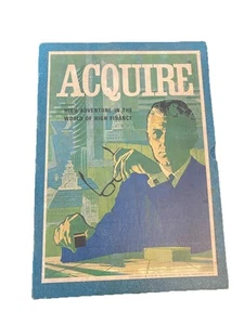 Vintage Acquire 1968 Brettspiel komplett Finanzen Aktien Geldspiel - Bild 1 von 19