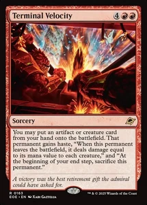 Terminal Velocity (163) Edge of Eternities EOE MTG Magic - Picture 1 of 1