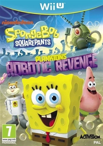 Spongebob Squarepants Planktons Robotic Revenge Used Wii U Game - Image 1 of 1
