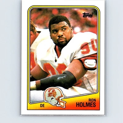 1988 Topps Ron Holmes Rookie #358 Tampa Bay Buccaneers - Image 1 of 2