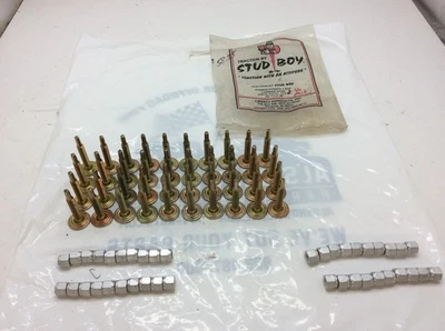 Stud Boy Power Point Plus Carbide Studs 1.875 40 Pack 5/16 With Nuts 2350-P1 - Image 1 of 3