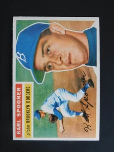 1956 Topps Baseball Card #83 Karl Spooner (NM) - Picture 1 of 2