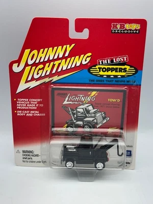 Johnny Lightning The Lost Toppers TOW'D Custom Wrecker Tow Truck, Black, NIB - Image 1 of 4