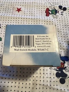 X10 Powerhouse Wandschalter Modul WS467-C Haus Wanddimmer Neu 120V Buchse - Bild 1 von 3