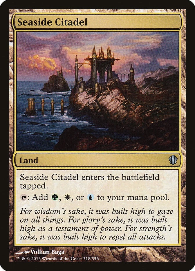 MTG Seaside Citadel  - Commander 2013 #318 - Image 1 of 1