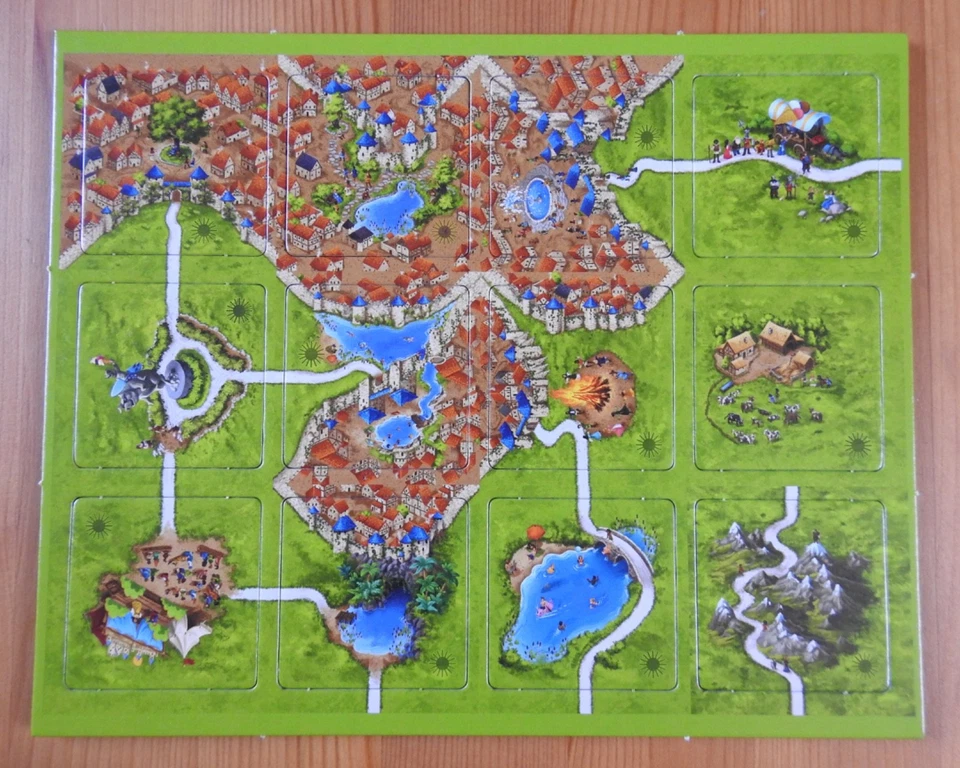 Carcassonne – Summer | 4 Seasons | Mini Expansion | New | English Rules - Image 1 of 4