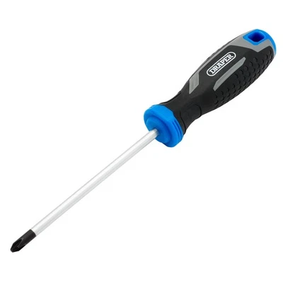 Draper Phillips Soft Grip Screwdriver PH2 x 125mm Magnetic Tip 13361 - Image 1 of 2